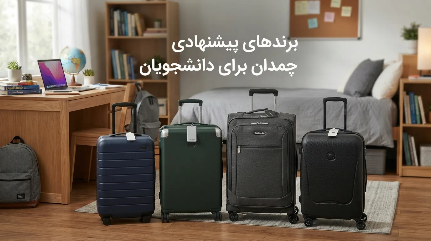 برندهای پیشنهادی چمدان برای دانشجویان