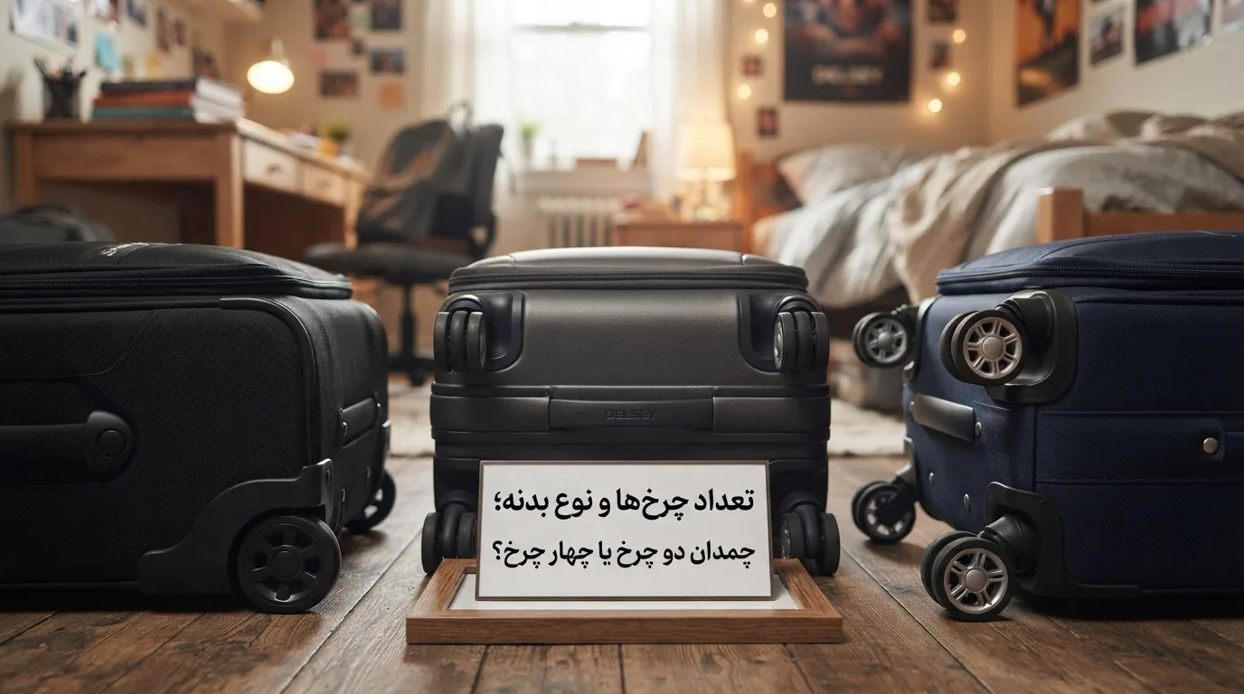 تعداد چرخ و نوع فریم؛ چمدان دوچرخ یا چهارچرخ؟