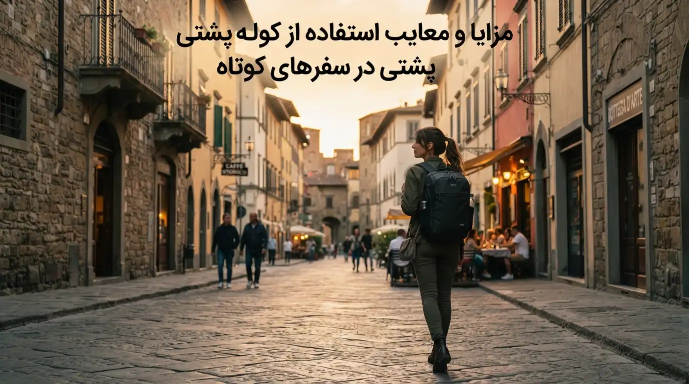 مزایا و معایب استفاده از کوله پشتی در سفرهای کوتاه