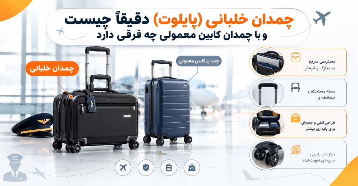 چمدان خلبانی (پایلوت) دقیقاً چیست